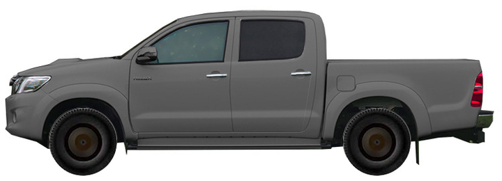 Toyota Hilux pickup N2 Double Cab 4d (2005-2015) 2.5 D-4D